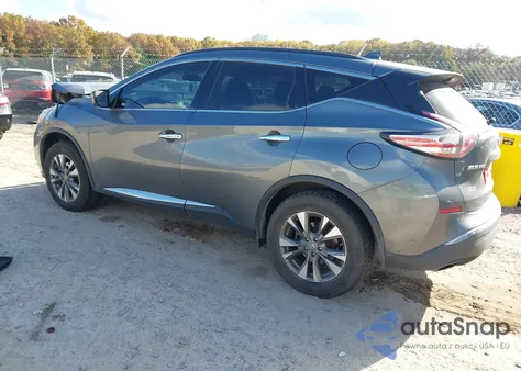 2017 Nissan Murano Sv z USA, uszkodzony, nr VIN 5N1AZ2MH0HN113091